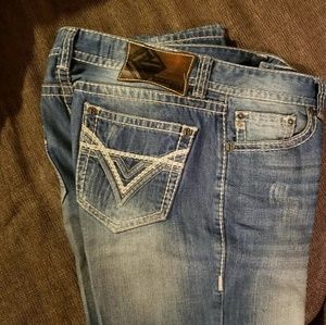 Mens rock and roll jeans